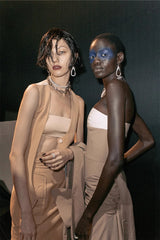 KVK FASHION SHOW logo combination earrings