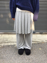 Teen Peach Pleated Skirt Pants (2 Colors)
