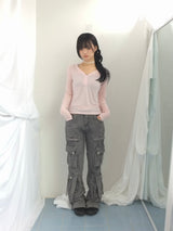 V cut light button t