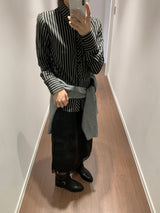 ウィングティップストライプシャツ (3color)