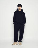 25FW BORDER LINE LONG PANTS BLACK