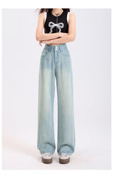 Lyocell Lightweight Wide Leg Denim Pants