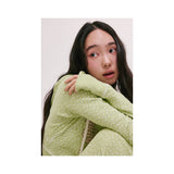 seahorse hoodie green