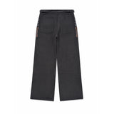 ウェスタンブーツカットワークパンツ / Charcoal