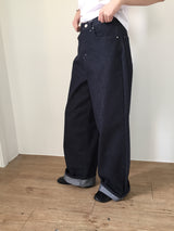 ステッチワイドエンジンデニム (2color)