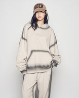 25FW ラインハンドスプレーフーディー エッセンシャルベージュ
