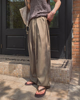 Sense Summer Banding Wide Slacks