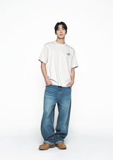 25SS クレイエイリアンショートスリーブTシャツ ライトグレー