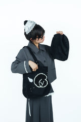 angel furlogo suedebag