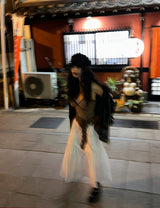 フリルカンカンミディスカート