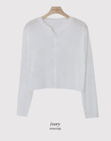 DN Pastel Summer Rib Cardigan (5color)