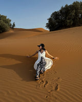 Belt drapping dress