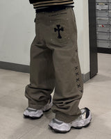 デスオブクロームワークパンツ