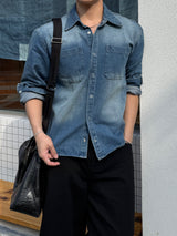 Vine two pocket denim shirt