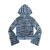 EPL STRIPPED HOODZIP