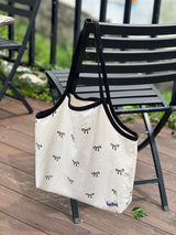 リボンショルダーバッグ