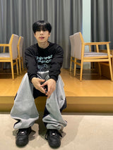 Color Sweat Denim Stitch Balloon 2C