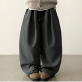 Newty Patch Pocket String Corduroy Wide Pants[Long & Short]
