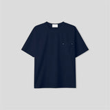 LMN Taper Rivet Pocket Crop Short Sleeve Tee (6 colors)