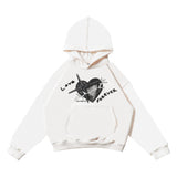 Boxy Hoodie Chambredelavain - Stipple Broken White