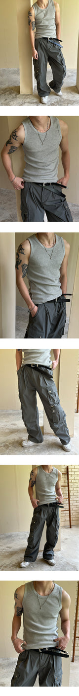[PREMIUM] Double leather belt