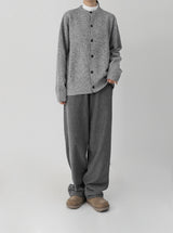 [Premium] Snow Puff Round Cardigan