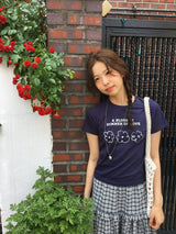 ブロッサム クルーネック Tシャツ (4color)
