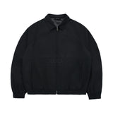 [24SS] シンボルロゴリベットコットンブルゾンジャケット BLACK