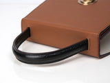 LOMEL MINI マイクロレザーバッグ / Mud Brown