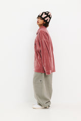 DSXBS ニュースーパーワイドパンツ ヘリンボーンブラウン