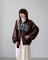 Colin Lettering Hood Zip-Up