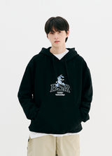 BSR SUNDAY RABBIT HOODIE BLACK