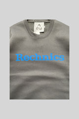 "RECHNICS" クルーネックスウェット(セメント)