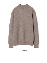 ウォッシャブルハッチハーフタートルニット(7 Colors, L / XL)