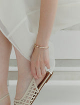 26SS★ [Premium Plating] Essence AB Twist Pave Bangle