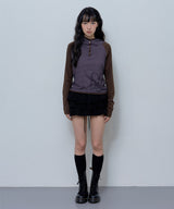 LOVE STRIPE HOODIE (PURPLE)_F24ZB065