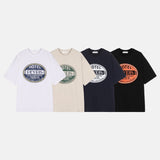 LMN Rickel フェリスラウンドオーバーサイズフィット半袖Tシャツ (4 colors)