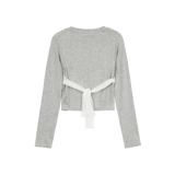 BALLET TIED RIBBON TOP (3 COLORS)