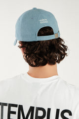 TEMPUS ロゴキャップ (DENIM LIGHT BLUE)