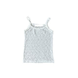 Lace sleeveless