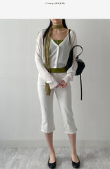 Shua Deep V-Neck Cardigan