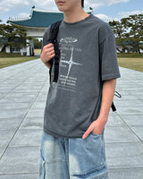Bow Pigment Short Sleeve T-shirt
