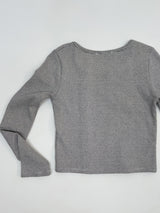 Scoop Stripe Cardigan T-Shirt