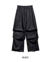 Furby Pintuck Denim String Pants