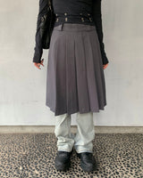 ロングプリーツスカート