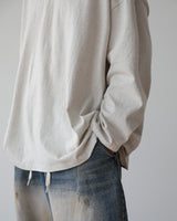 RESEARHヘビーサイズロングスリーブTシャツ