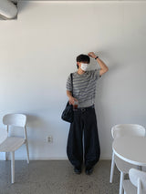 フレア サマー ノンフェード カーブパンツ 2C