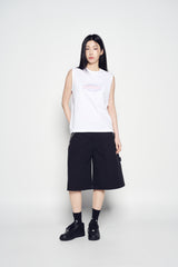 25SS ユニバースグラデーション ウィメンズスリーブレス ホワイト