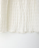 Carrot ribbon skirt_ivory