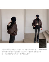クロップドパデッドジャケット